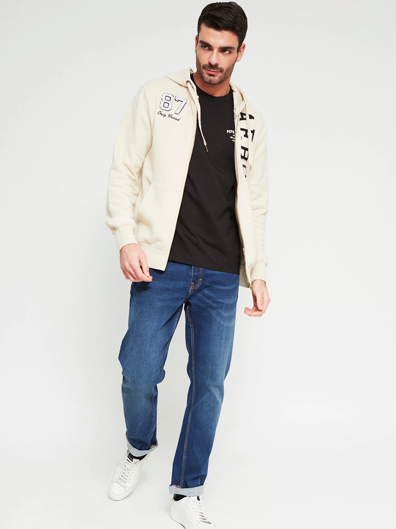 POLERÓN HOMBRE AEROPOSTALE ALGODÓN HOODIE PARCHES - 4