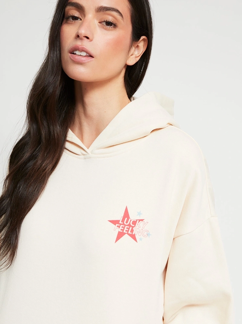POLERÓN MUJER INDEX ALGODÓN MANGA LARGA HOODIE - 4