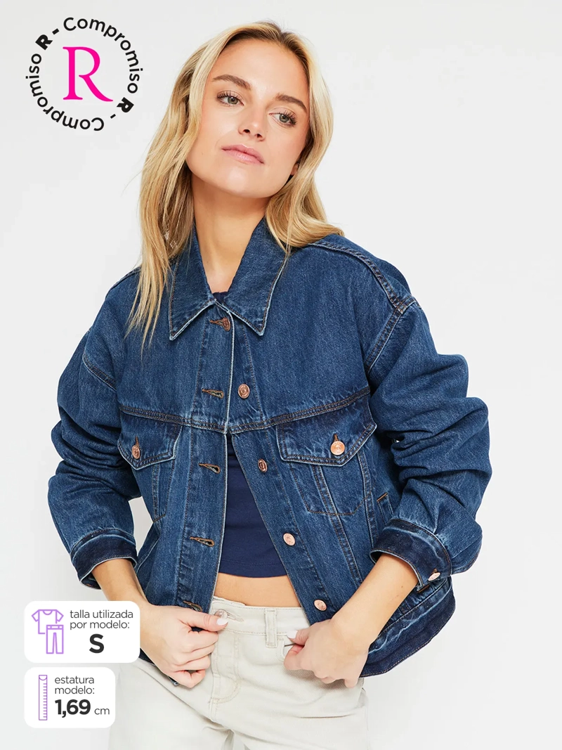 CHAQUETA MUJER INDEX ALGODÓN  - 1
