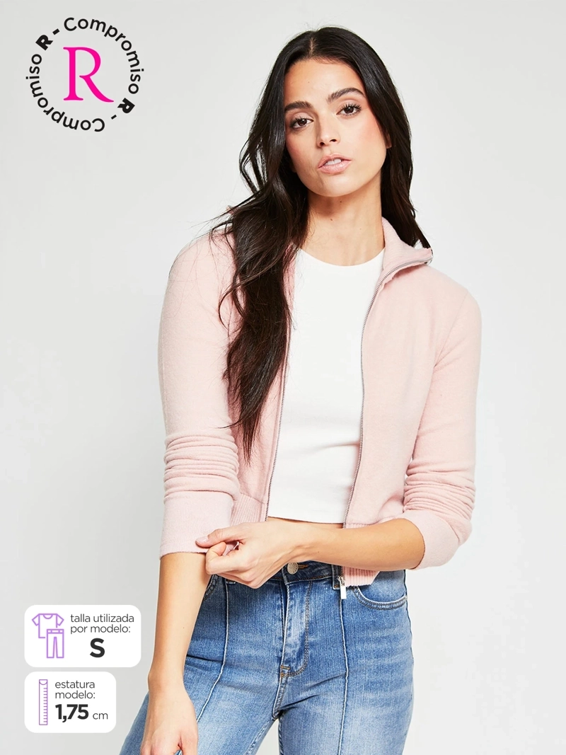 POLERA MUJER INDEX MANGA LARGA CIERRE - 1