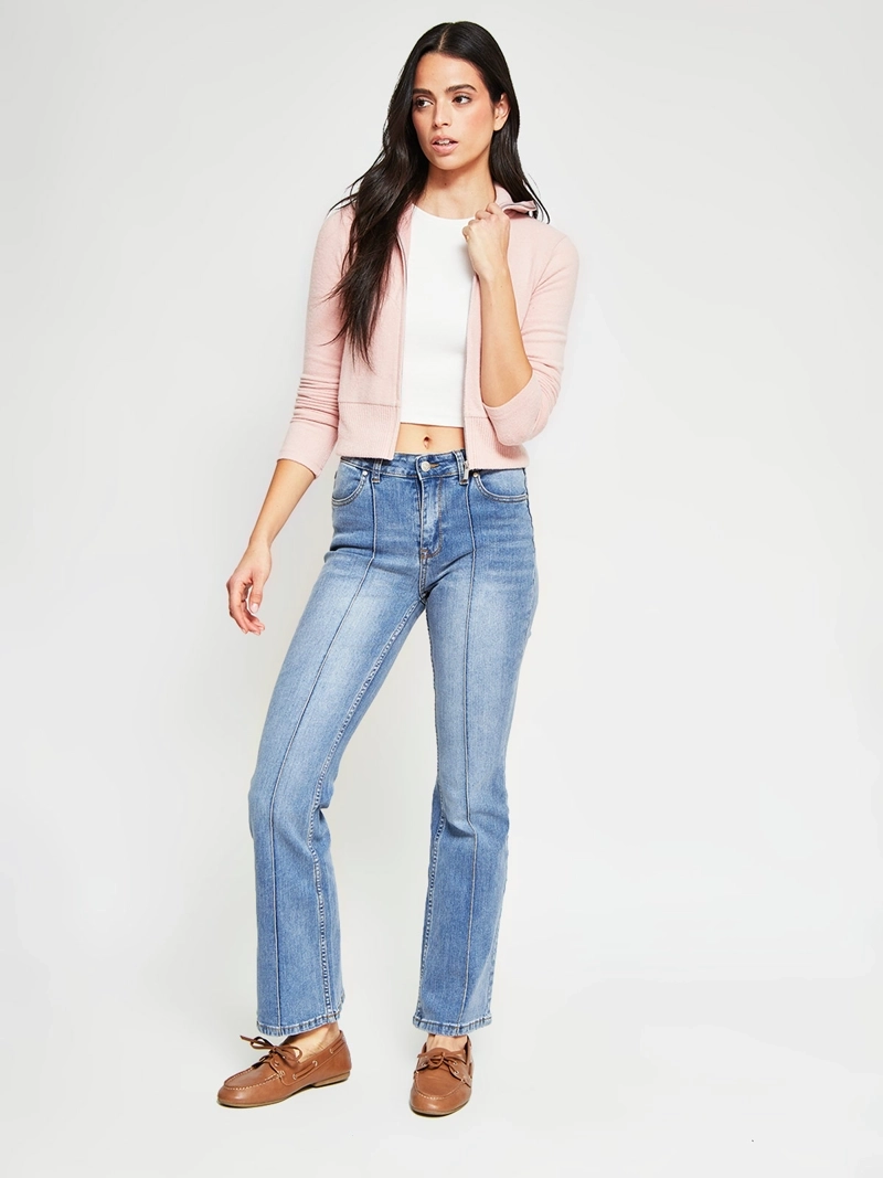 POLERA MUJER INDEX MANGA LARGA CIERRE - 5