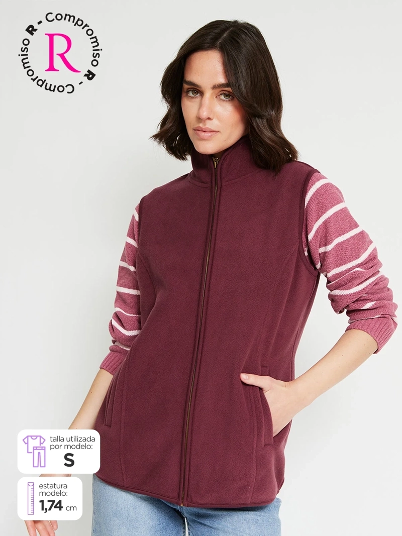 POLERÓN MUJER AZIZ SIN MANGAS - 1