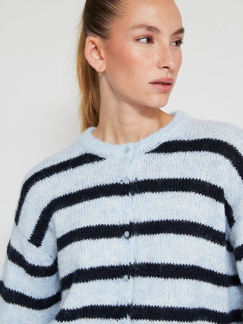 CARDIGAN MUJER INDEX JASPEADO - 3