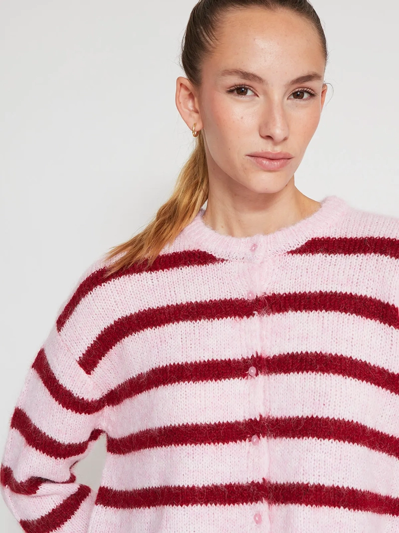 CARDIGAN MUJER INDEX JASPEADO - 3