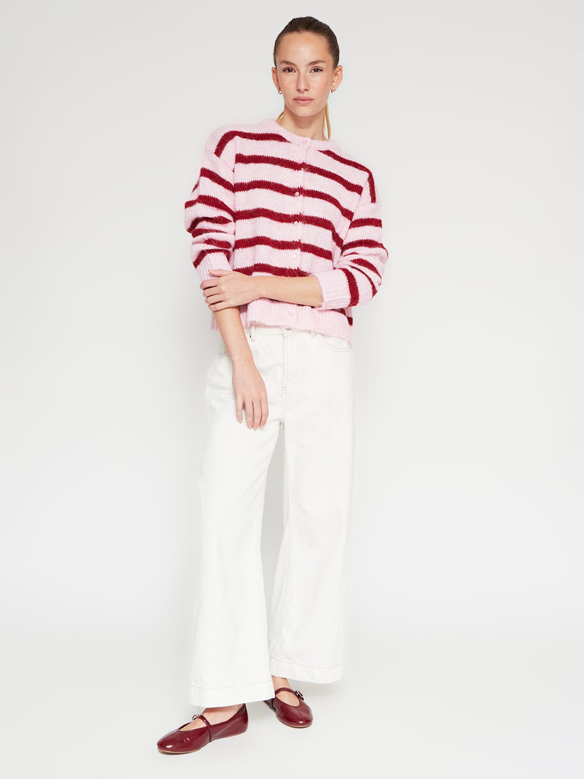 CARDIGAN MUJER INDEX JASPEADO - 4
