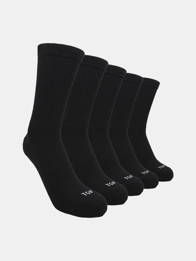 PACK X5 CALCETINES HOMBRE TOP ALGODÓN  - 1