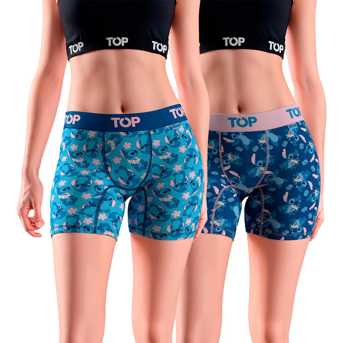 BOXER MUJER TOP MULTICOLOR