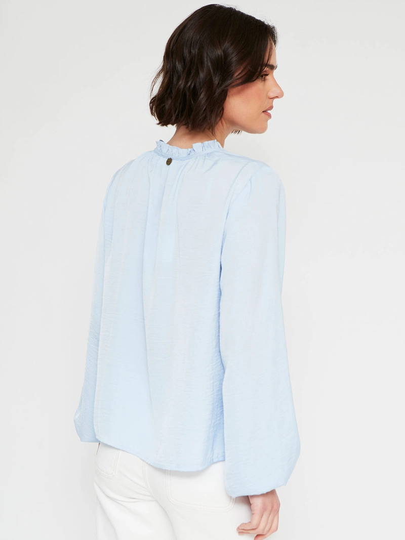 BLUSA MUJER REGATTA MANGA LARGA SATINADA - 2