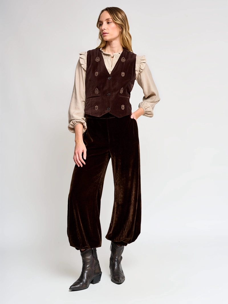 BLUSA MUJER TATIENNE ALGODÓN BORDADO - 5