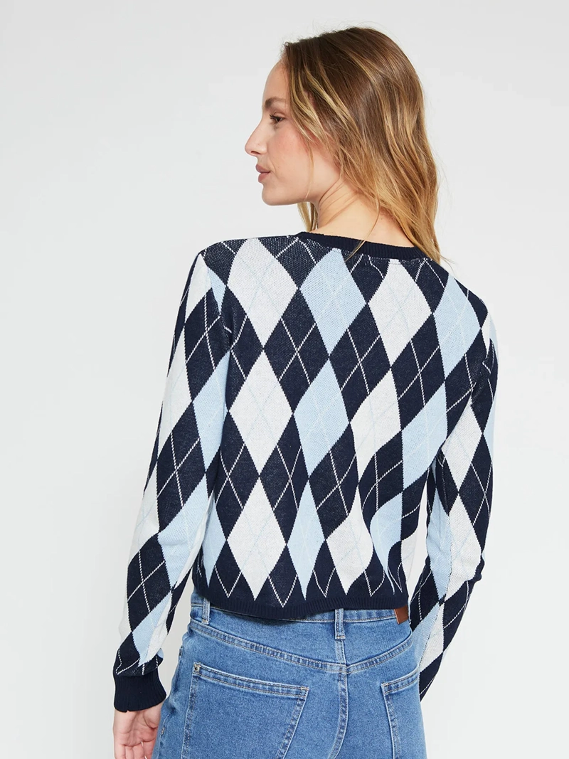 CARDIGAN MUJER INDEX ALGODÓN BÁSICO - 2