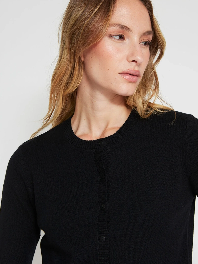 CARDIGAN MUJER INDEX ALGODÓN BÁSICO - 3