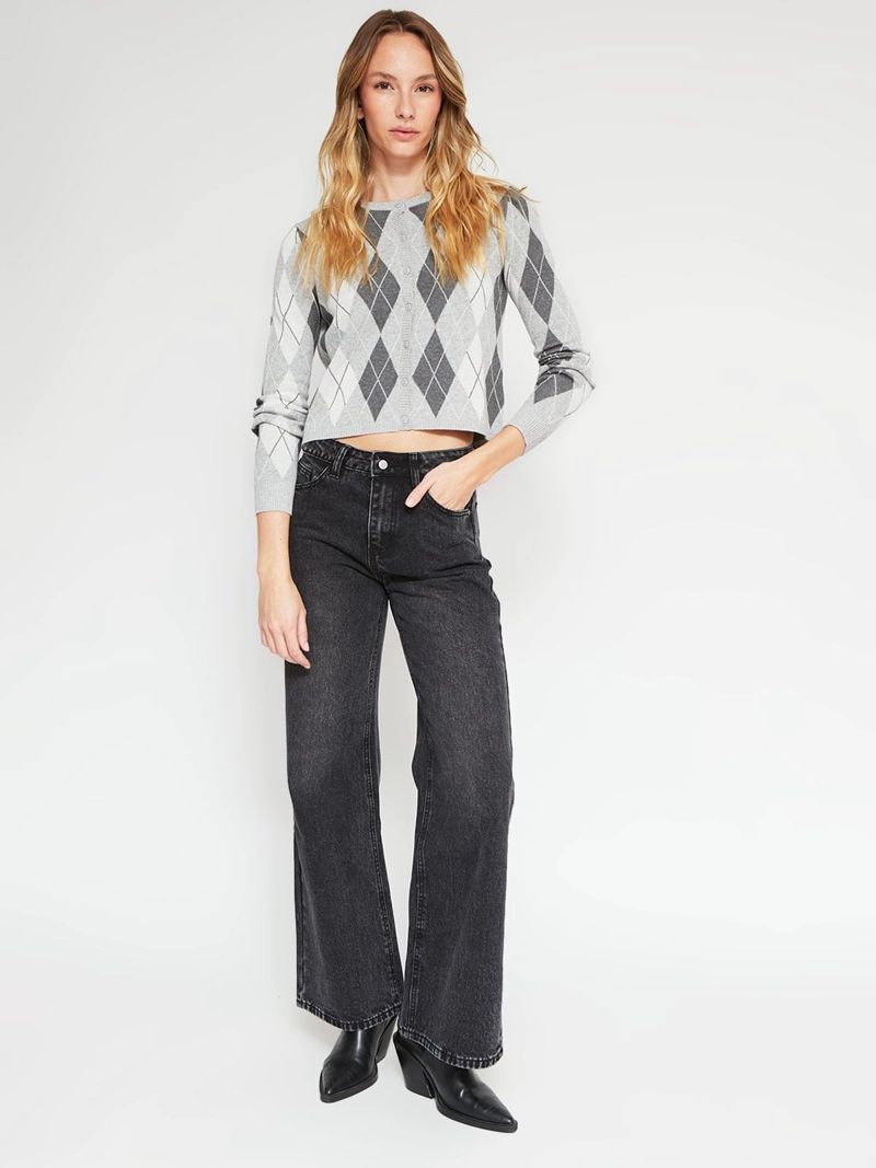 CARDIGAN MUJER INDEX ALGODÓN BÁSICO - 4