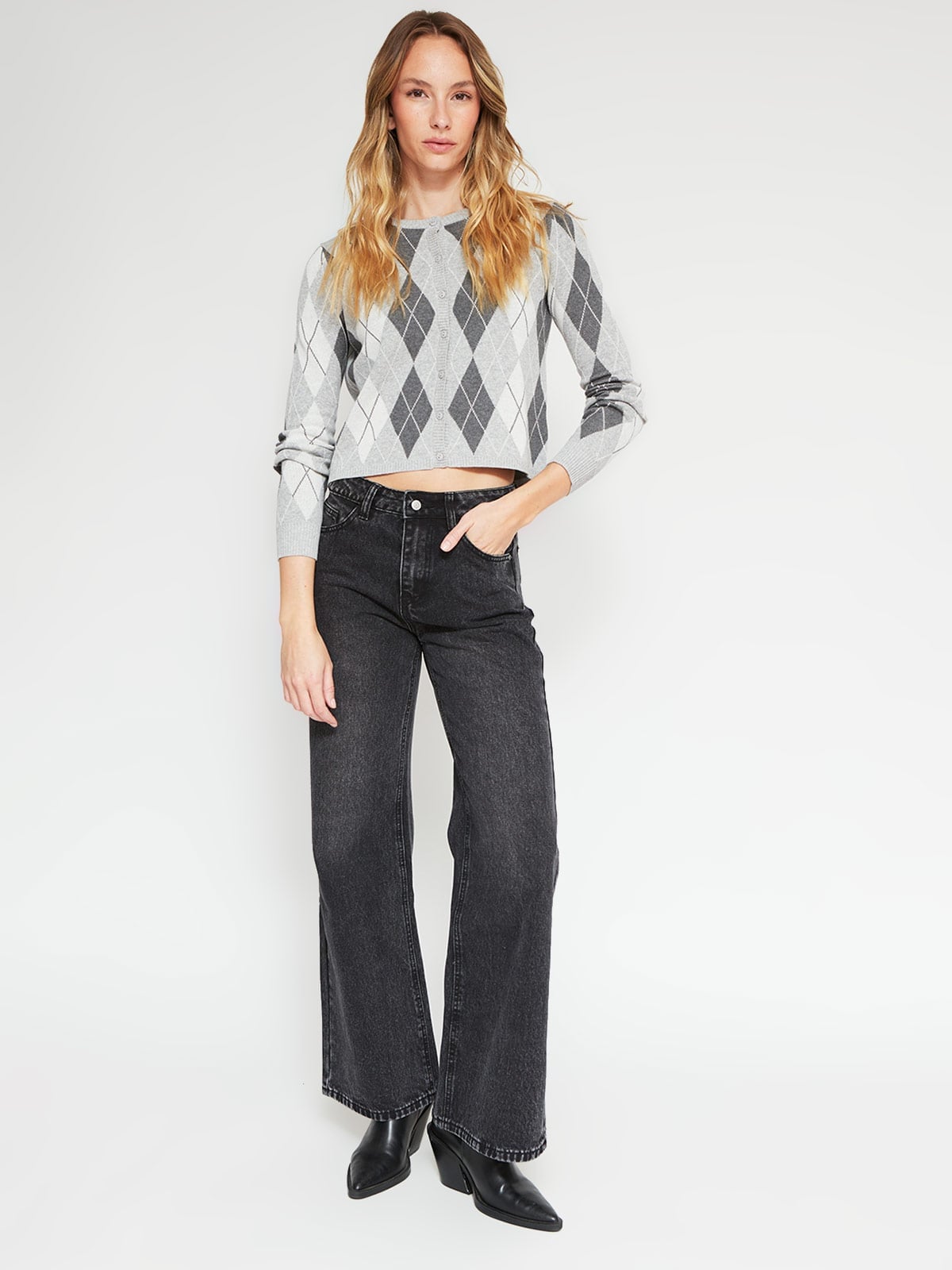CARDIGAN MUJER INDEX ALGODÓN BÁSICO - 4