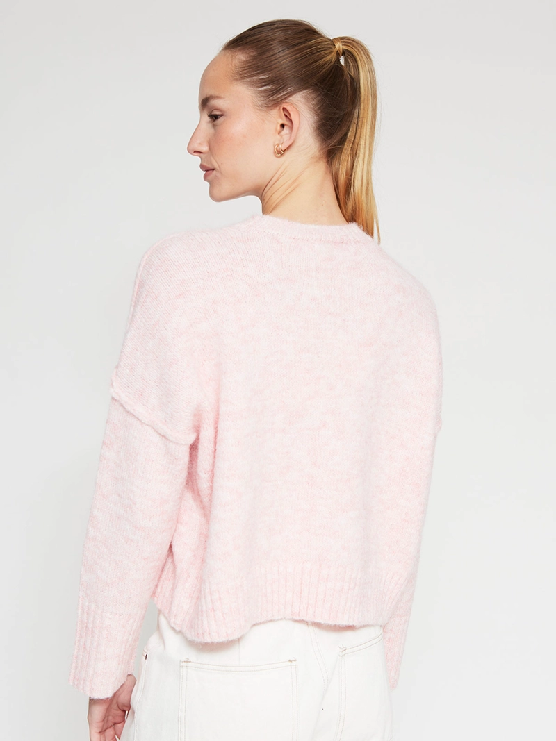 SWEATER MUJER INDEX MANGA LARGA SUAVE - 2