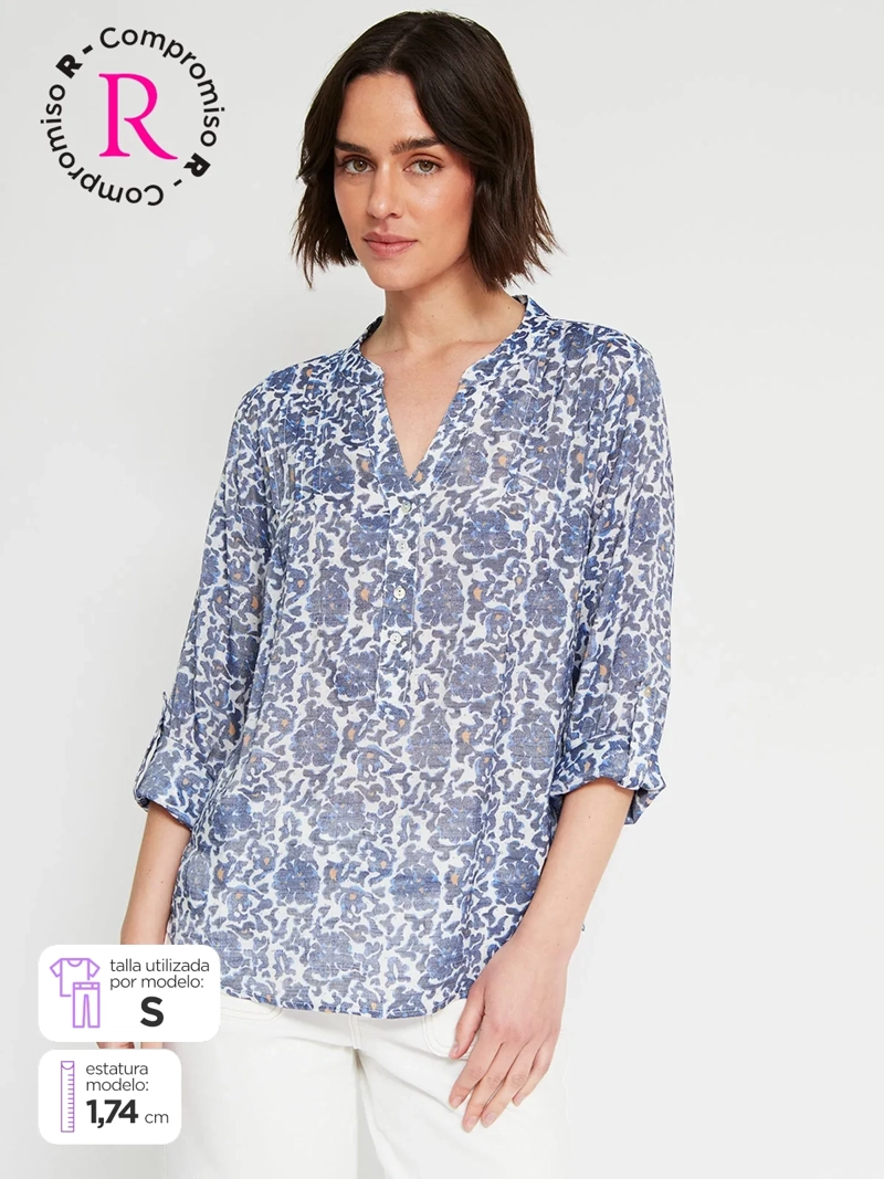 BLUSA MUJER REGATTA MANGA LARGA - 1