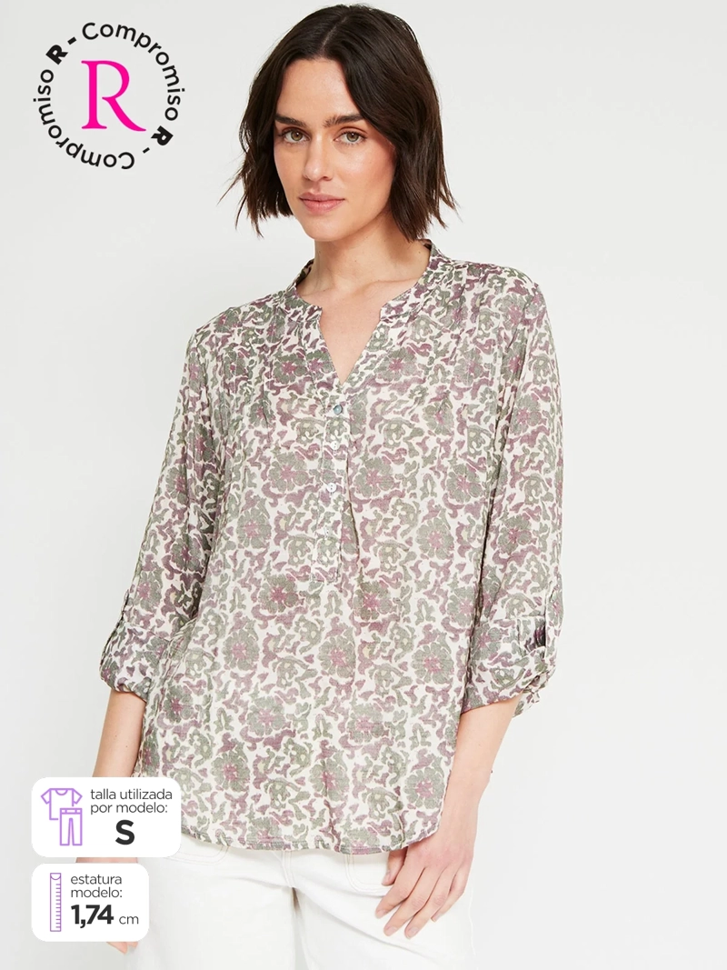 BLUSA MUJER REGATTA MANGA LARGA - 1