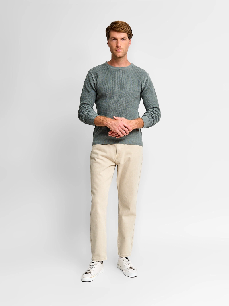 SWEATER HOMBRE REGATTA ALGODÓN CUELLO REDONDO - 4