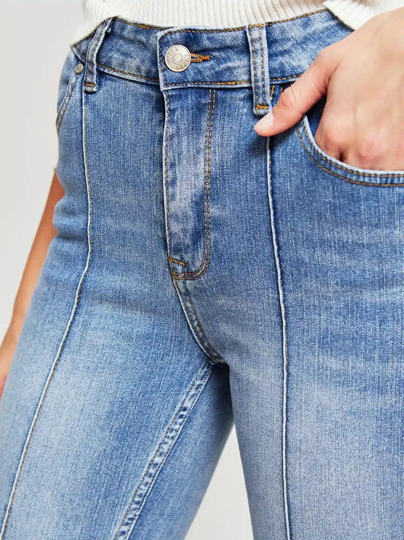 JEANS MUJER INDEX ALGODÓN FLARE - 4