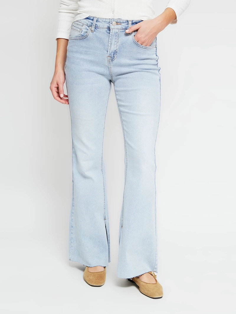 JEANS MUJER INDEX ALGODÓN FLARE - 2