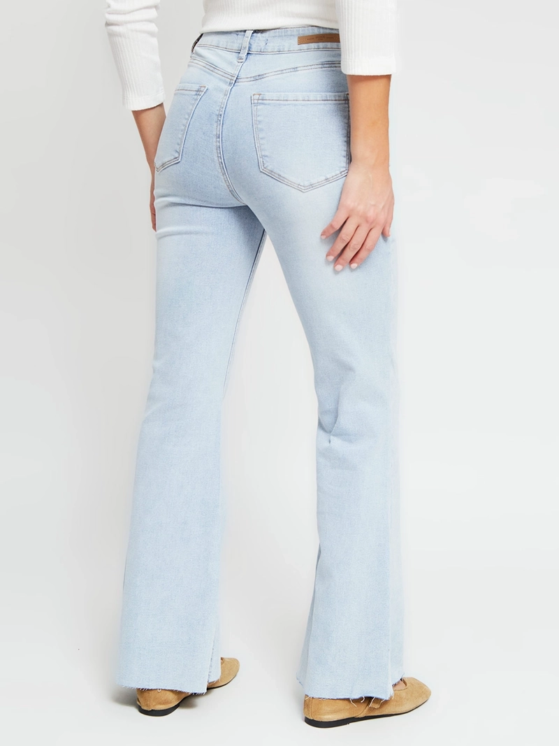 JEANS MUJER INDEX ALGODÓN FLARE - 3