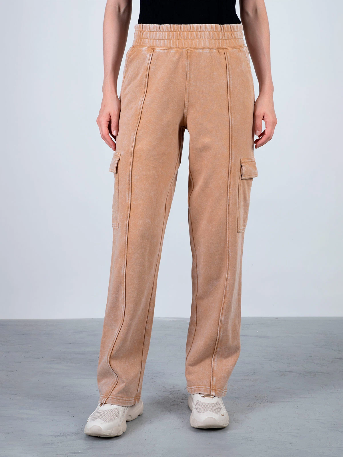 PANTALÓN MUJER EVERLAST ALGODÓN IRON - 3