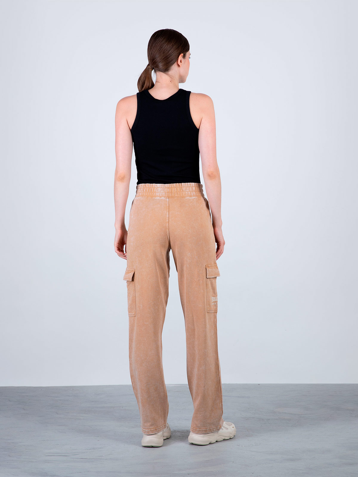 PANTALÓN MUJER EVERLAST ALGODÓN IRON - 4