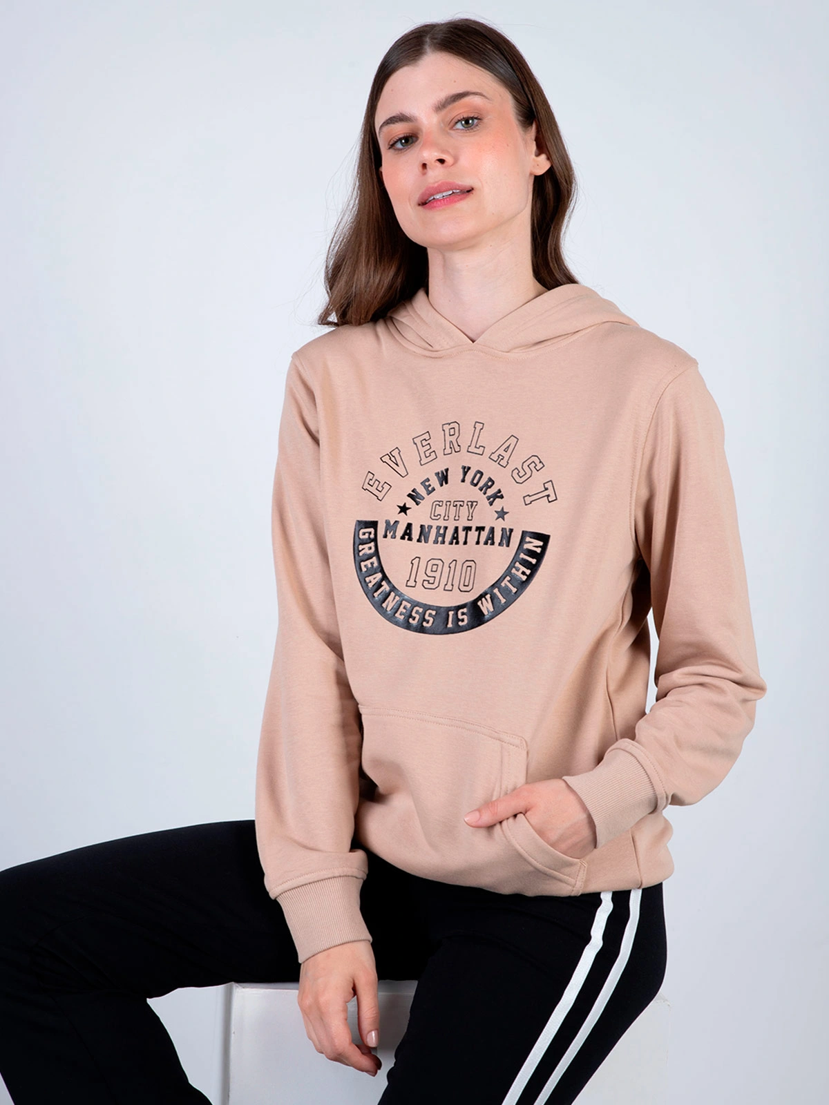 EVERLAST POLERÓN MUJER EVERLAST ALGODÓN HOODIE