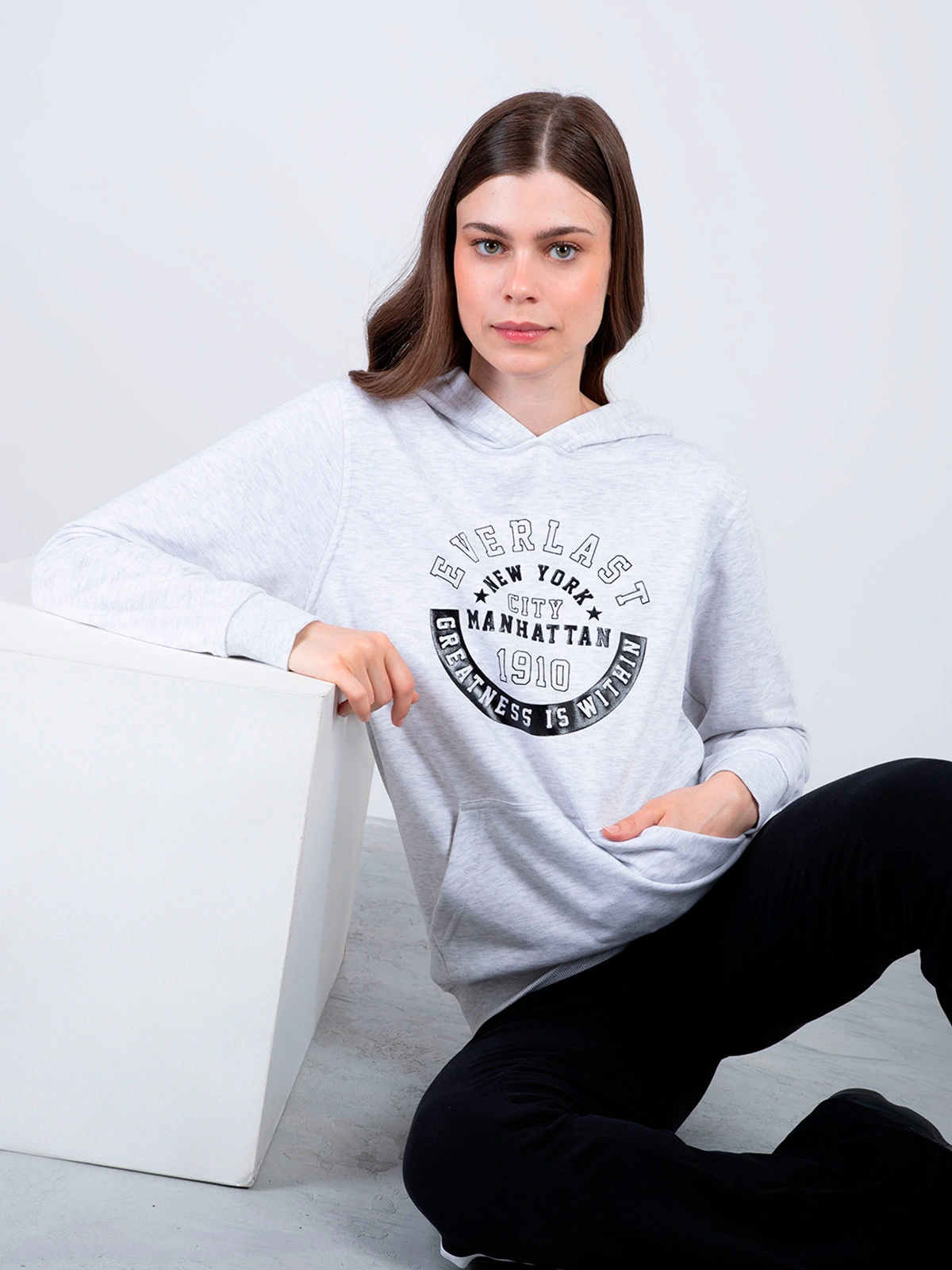 EVERLAST POLERÓN MUJER EVERLAST ALGODÓN HOODIE