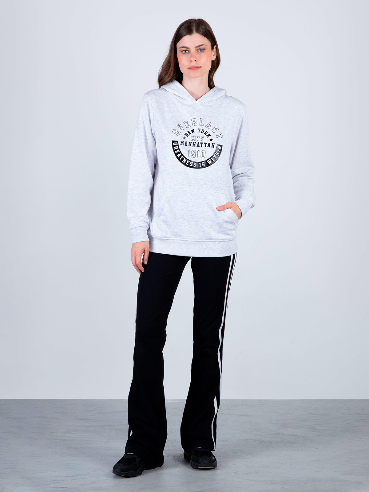 POLERÓN MUJER EVERLAST ALGODÓN HOODIE - 2