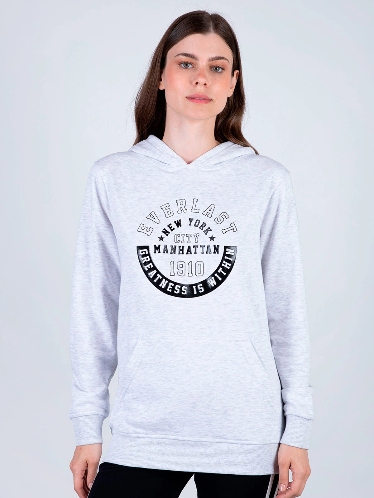 POLERÓN MUJER EVERLAST ALGODÓN HOODIE - 3