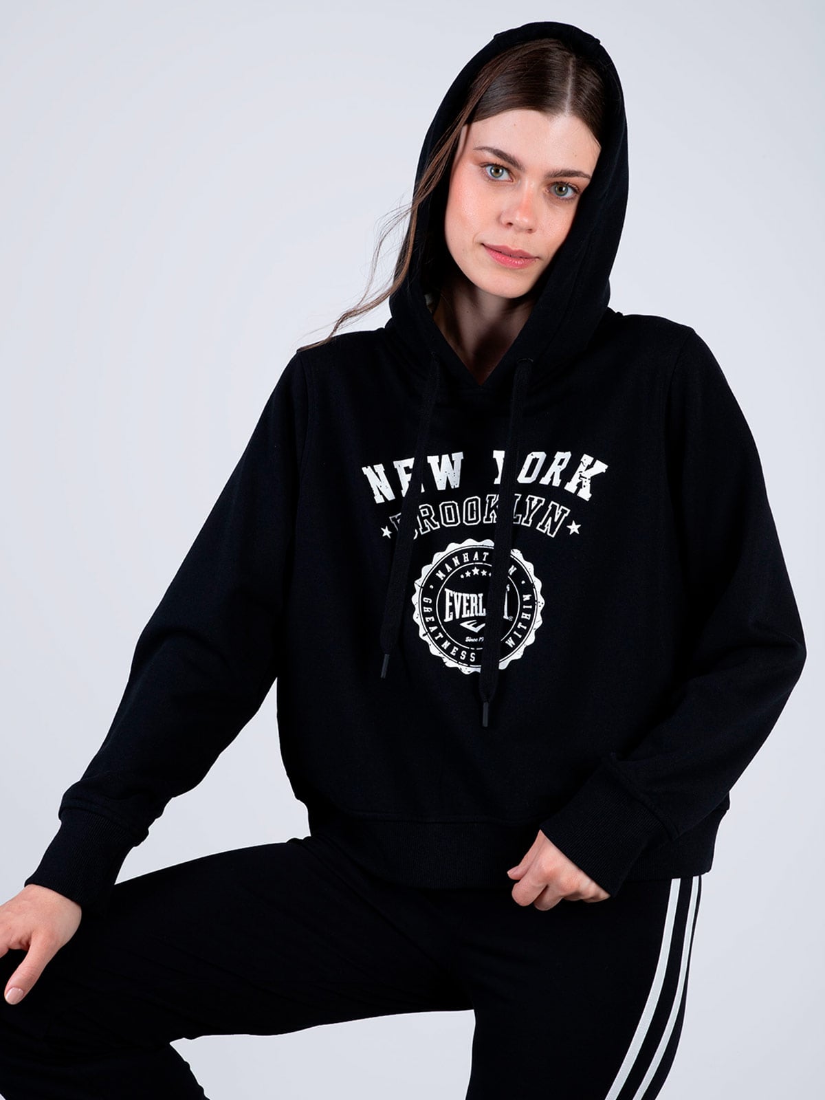 POLERÓN MUJER EVERLAST ALGODÓN HOODIE - 1