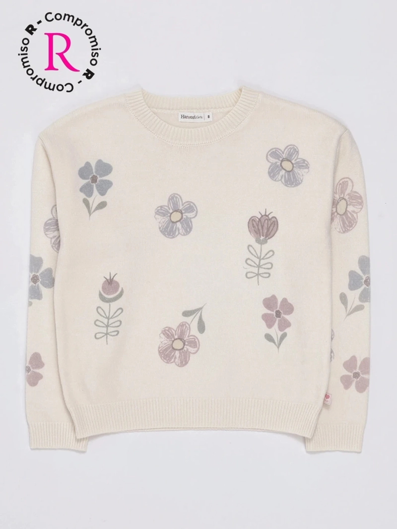 SWEATER NIÑA HARVEST PRINT - 3