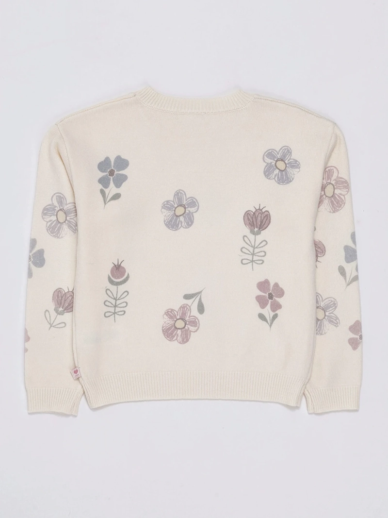 SWEATER NIÑA HARVEST PRINT - 4