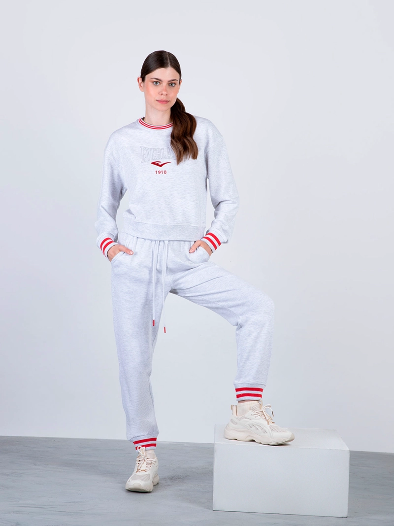 PANTALÓN MUJER EVERLAST ALGODÓN JOGGER - 1