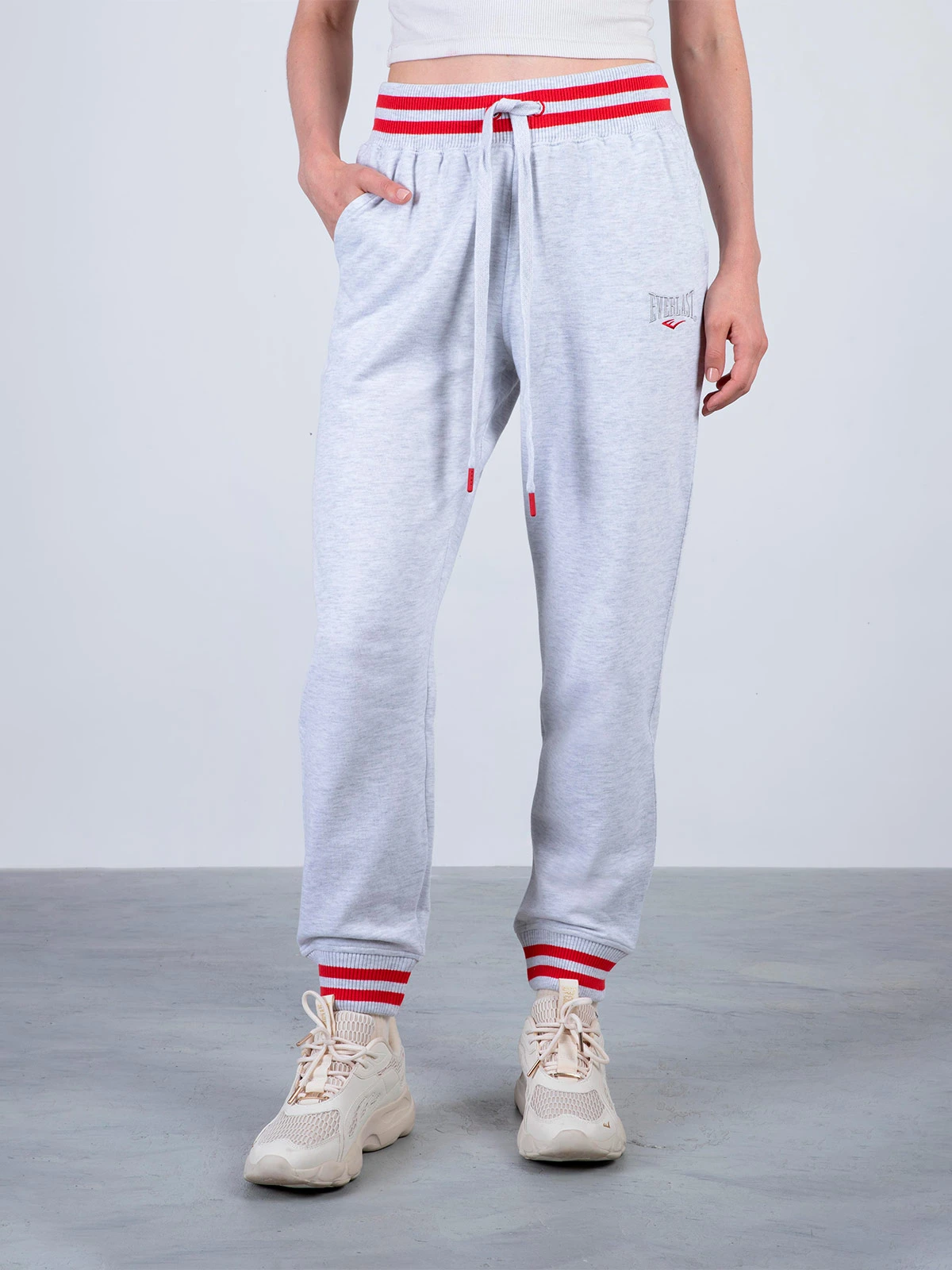 PANTALÓN MUJER EVERLAST ALGODÓN JOGGER - 2