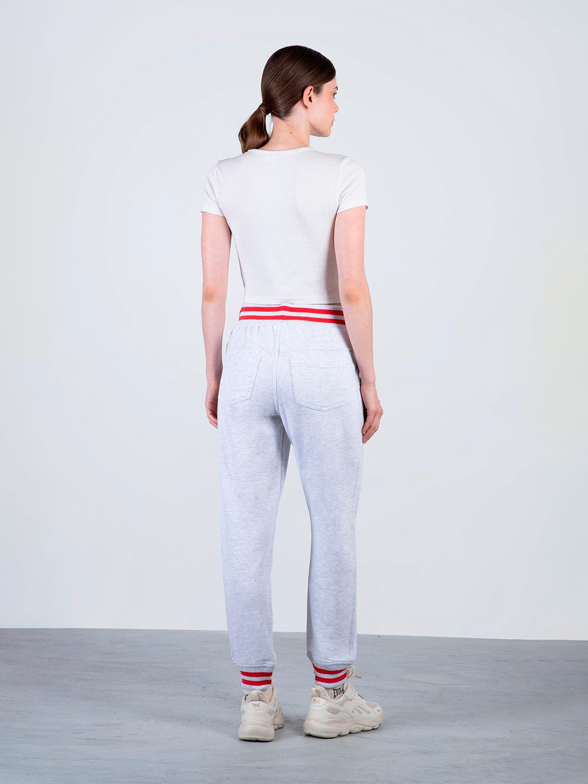 PANTALÓN MUJER EVERLAST ALGODÓN JOGGER - 3