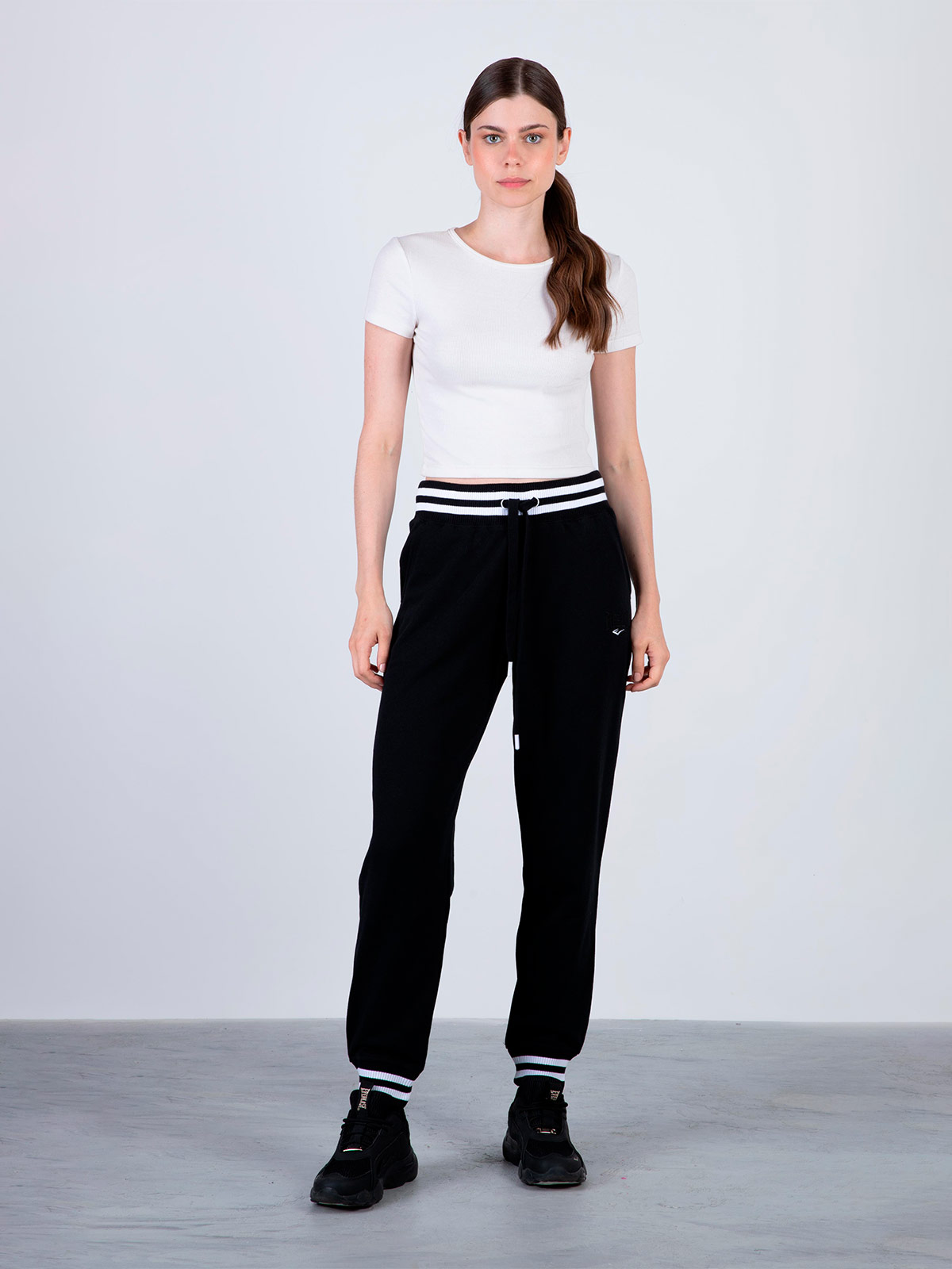 PANTALÓN MUJER EVERLAST ALGODÓN JOGGER - 2