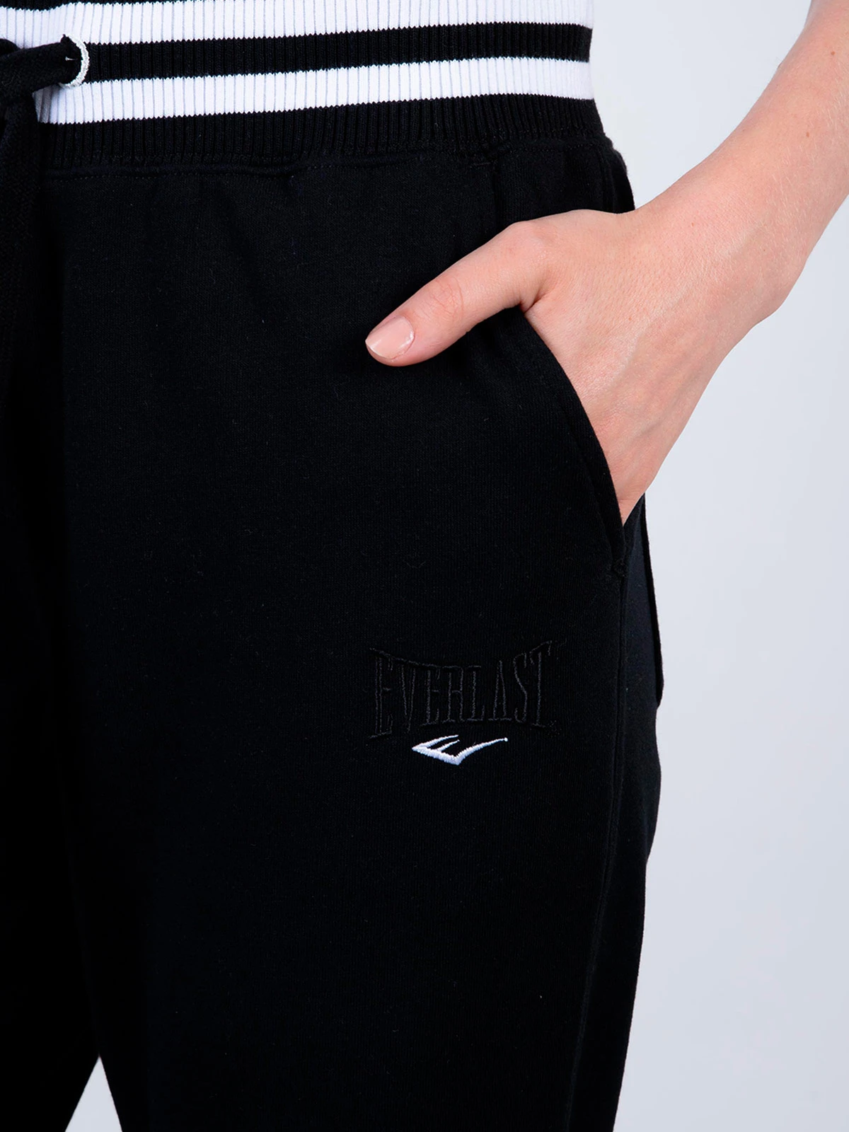 PANTALÓN MUJER EVERLAST ALGODÓN JOGGER - 5
