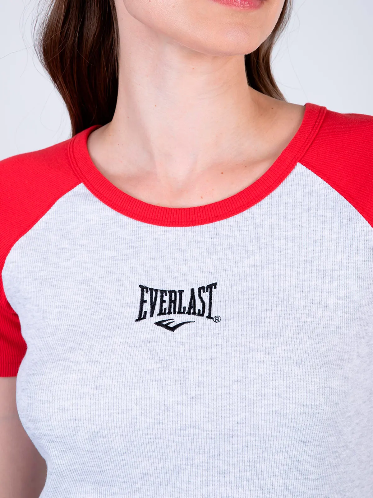 POLERA MUJER EVERLAST ALGODÓN MANGA CORTA - 4