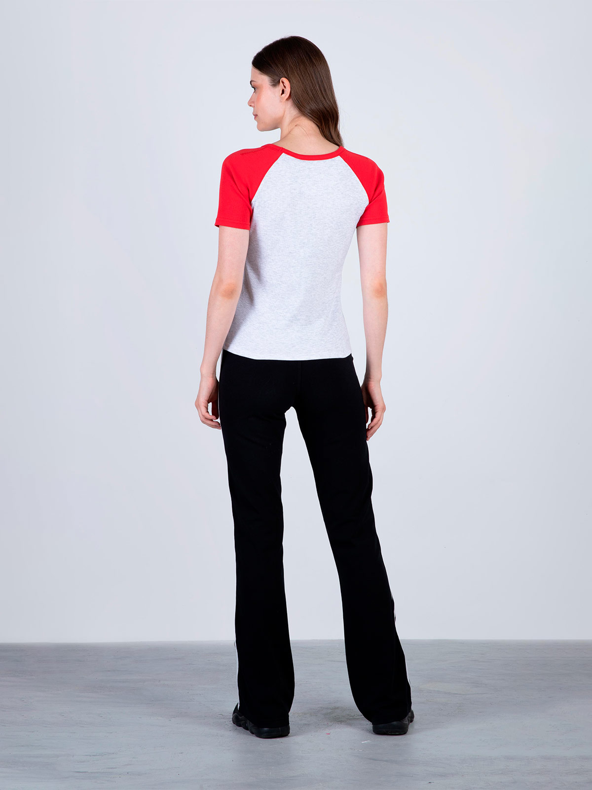 POLERA MUJER EVERLAST ALGODÓN MANGA CORTA - 3