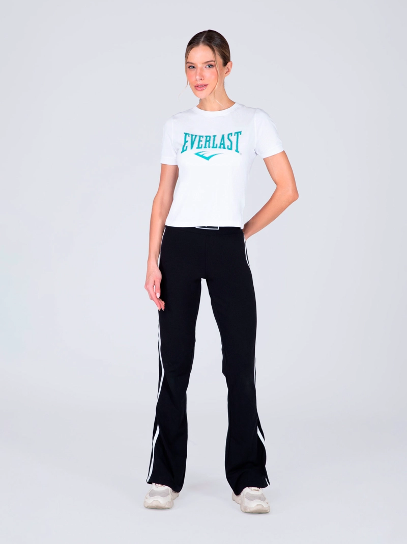 EVERLAST POLERA MUJER EVERLAST ALGODÓN MANGA CORTA