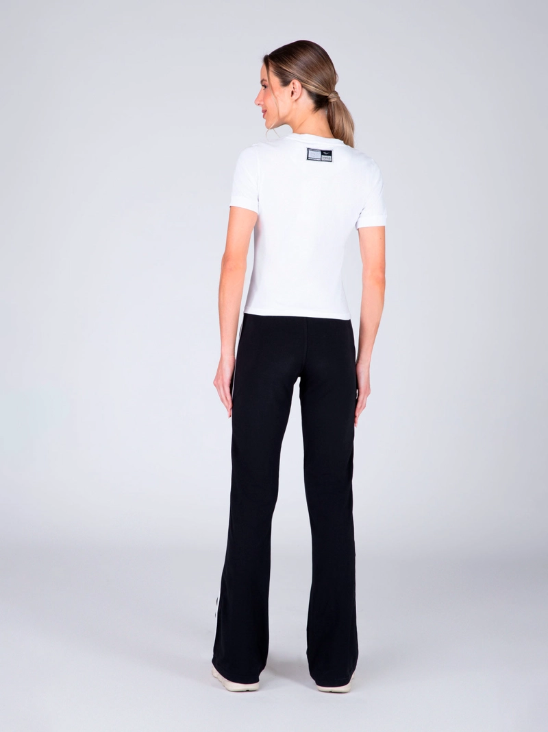 POLERA MUJER EVERLAST ALGODÓN MANGA CORTA - 4