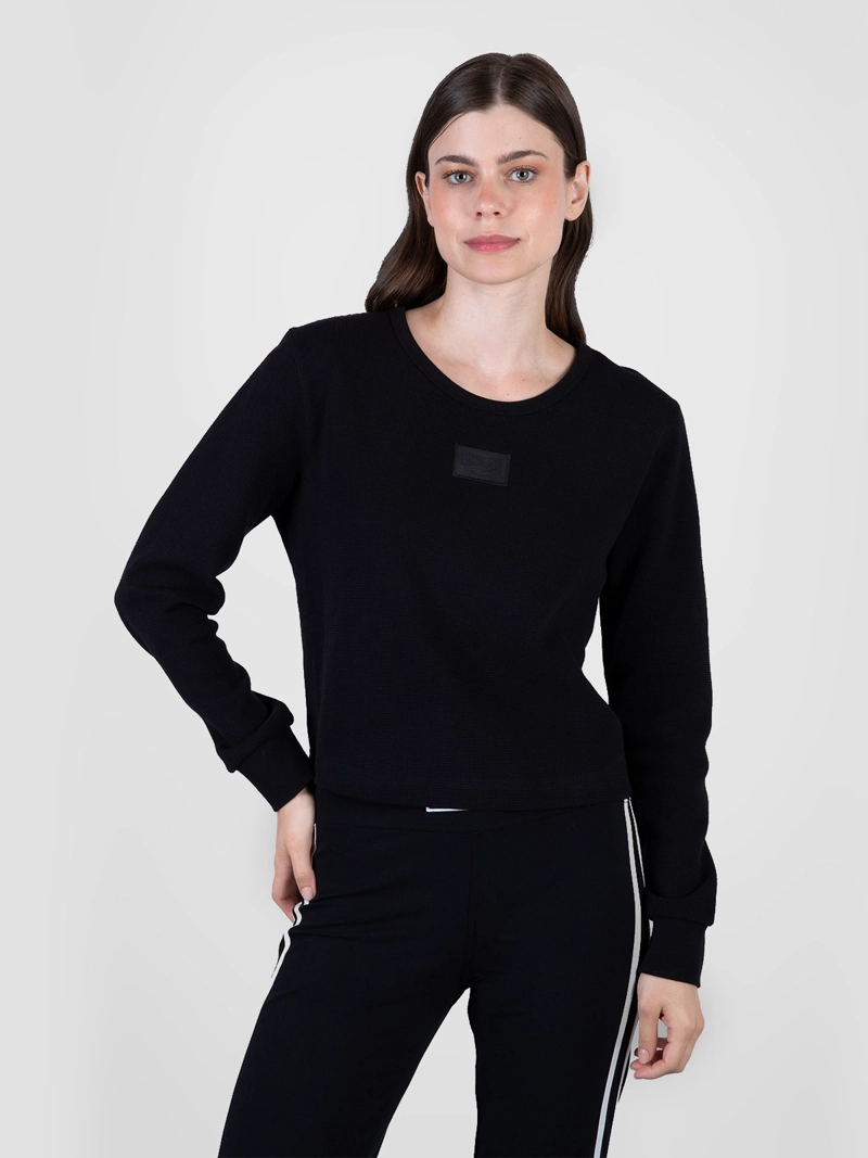 POLERA MUJER EVERLAST ALGODÓN MANGA LARGA - 1