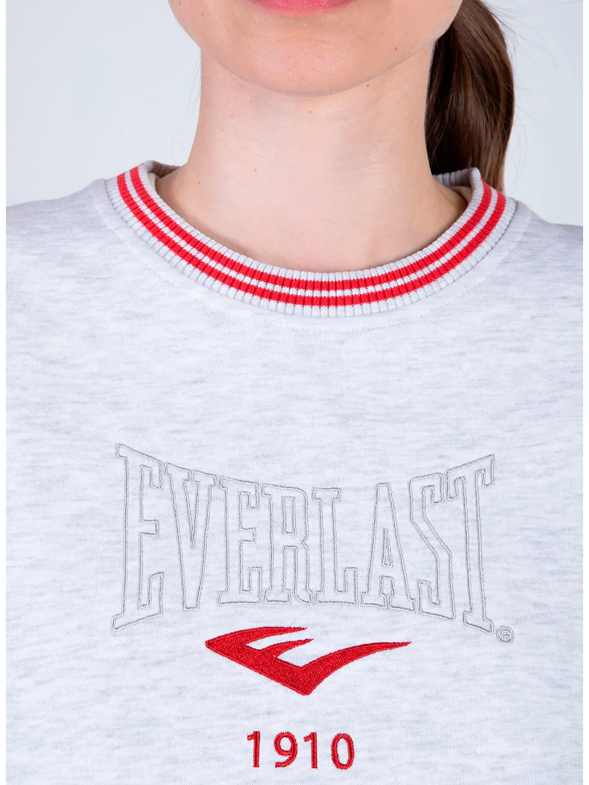 POLERÓN MUJER EVERLAST ALGODÓN CUELLO REDONDO - 5