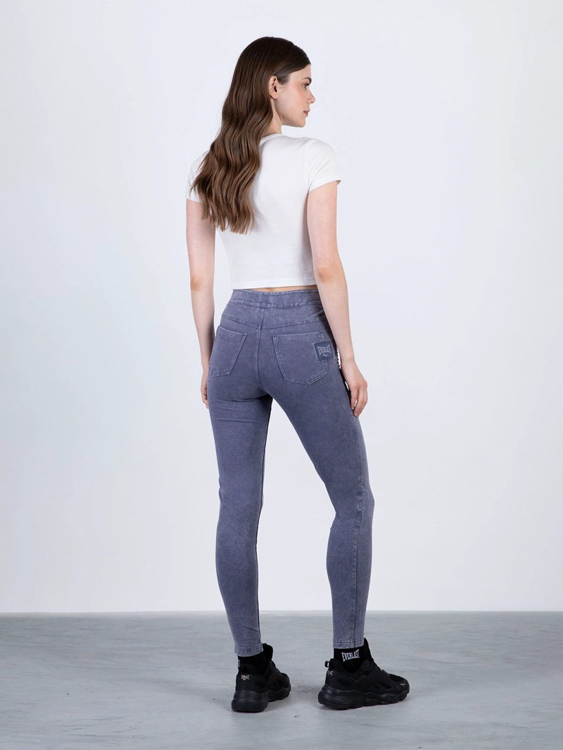 PANTALÓN MUJER EVERLAST ALGODÓN JEGGING - 3