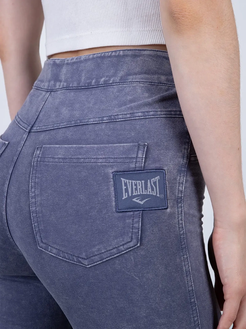 PANTALÓN MUJER EVERLAST ALGODÓN JEGGING - 4