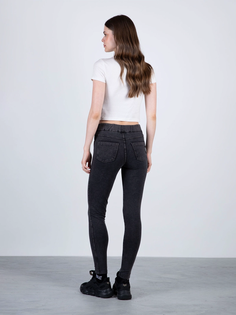 PANTALÓN MUJER EVERLAST ALGODÓN JEGGING - 3