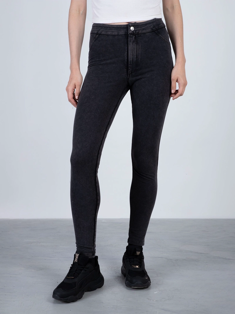 PANTALÓN MUJER EVERLAST ALGODÓN JEGGING - 4