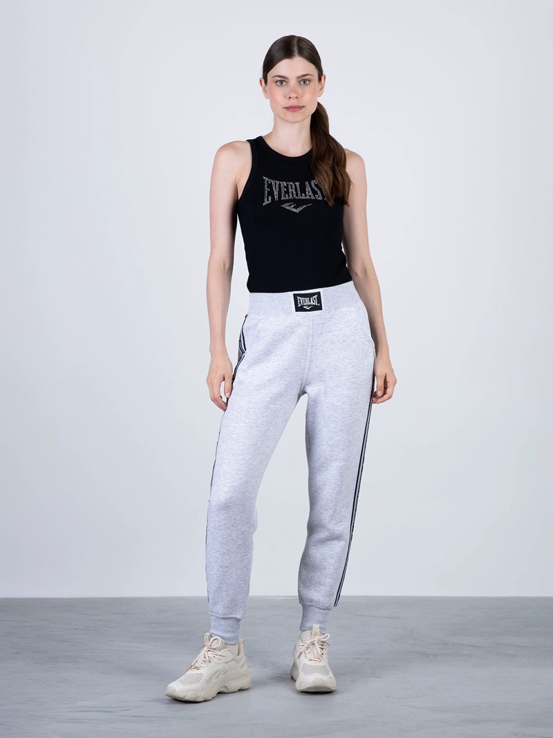 PANTALÓN DE BUZO MUJER EVERLAST ALGODÓN JOGGER - 1