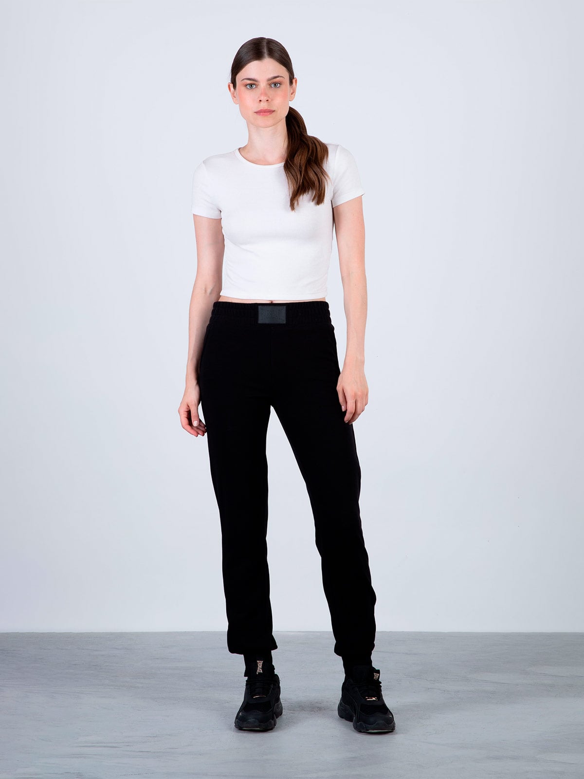 PANTALÓN MUJER EVERLAST ALGODÓN JOGGER CARNABY - 1